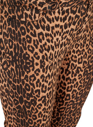 Printed Amy jeans, Leopard, Packshot image number 2