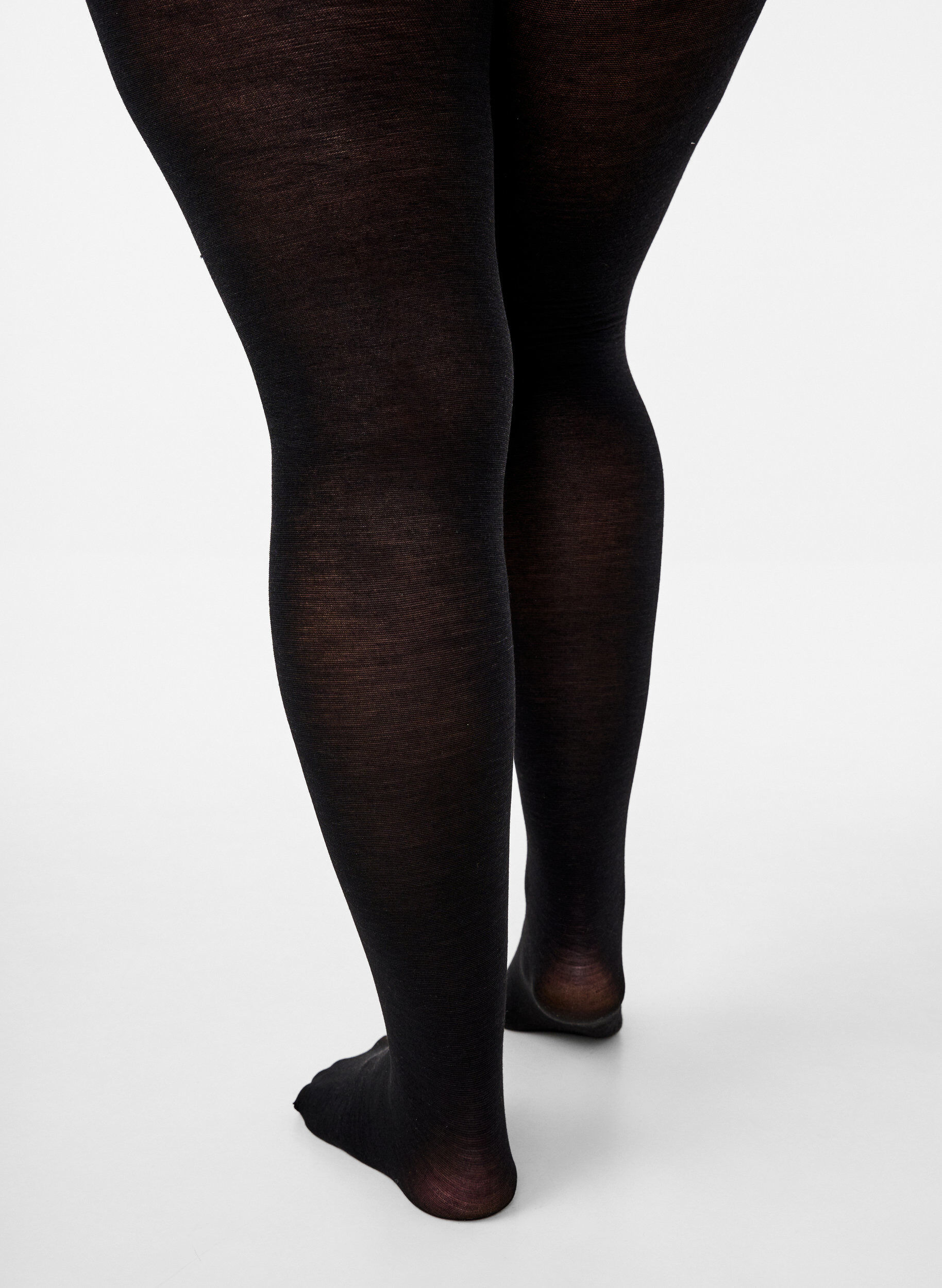 Zizzifashion Woollen tights, Black, Model image number 1