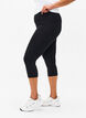 FLASH - 2-pack 3/4 cotton leggings, Black, Model image number 0