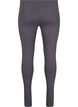 Gray melange leggings, Dark Grey Melange, Packshot image number 1