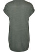 Short sleeve nightgown with text print, Green, Packshot image number 1