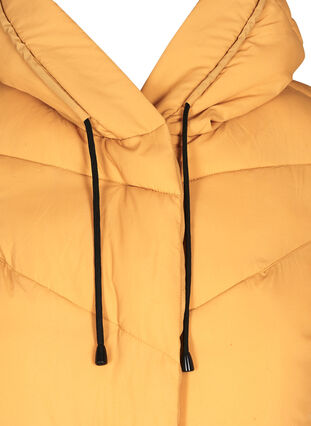 Wind proof hooded jacket with pockets, Spruce Yellow, Packshot image number 2