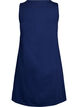 Sleeveless A-line dress, Blue, Packshot image number 1