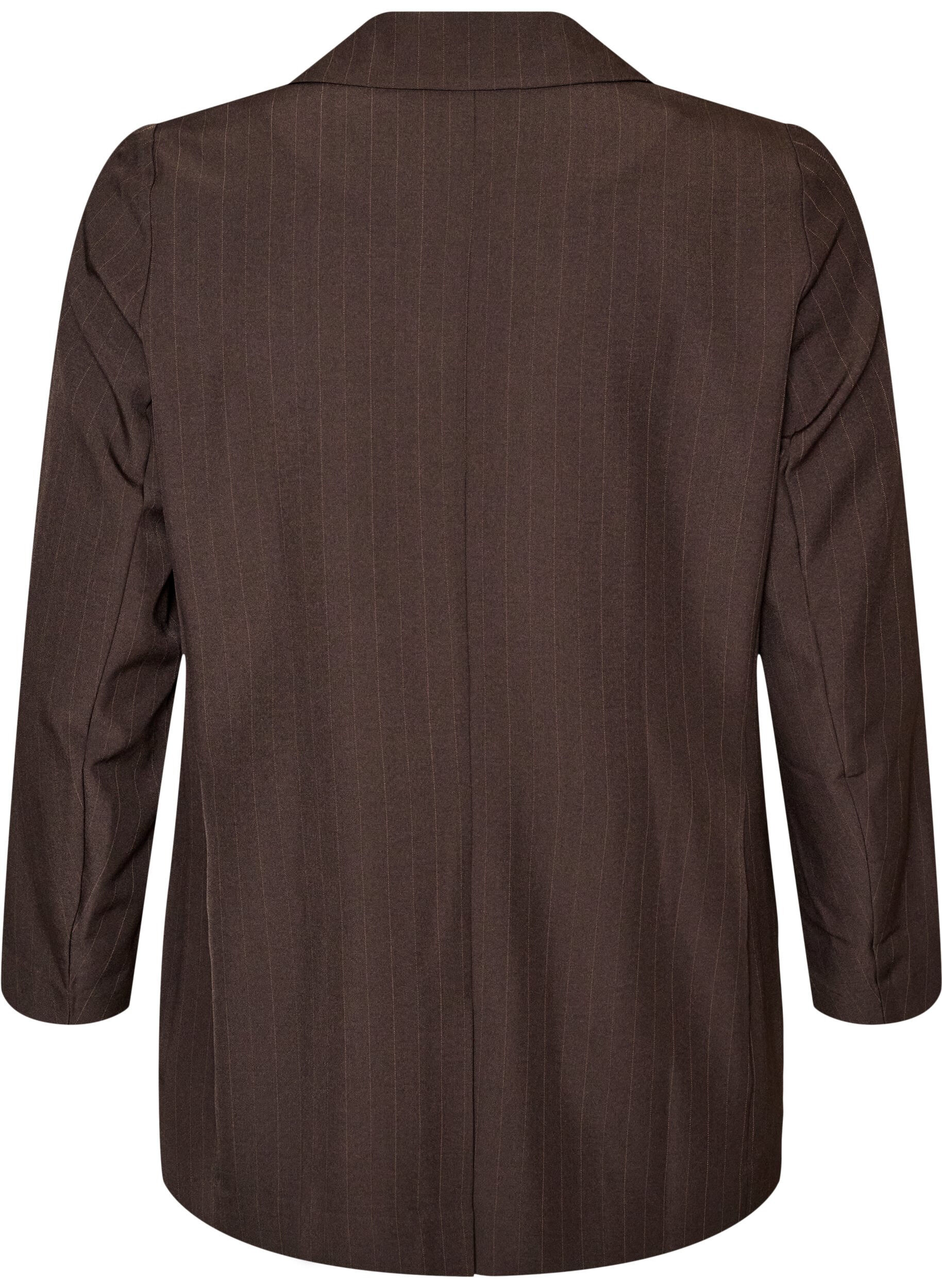 ZizzifashionBlazer with pockets and slits, Brown, Packshot image number 1