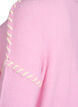 Jumper with decorative stitching, Pink, Packshot image number 3