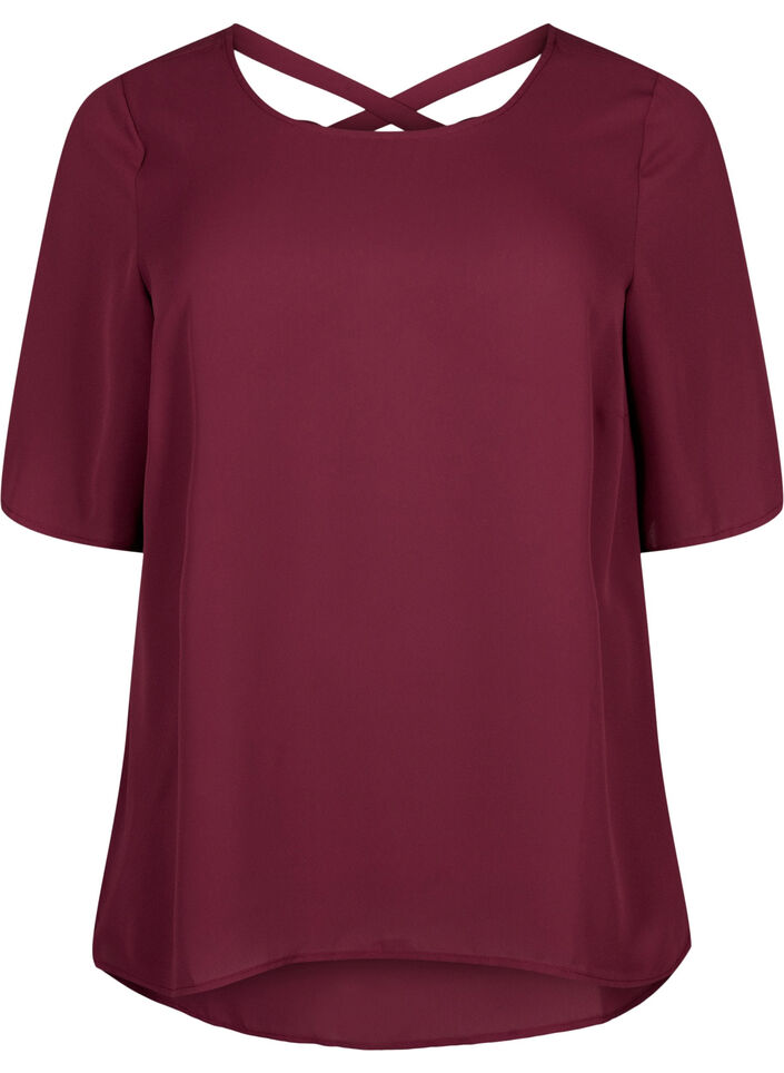 Blouse with cross on the back, Port Royal, Packshot image number 0