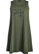 Sleeveless A-line dress, Green, Packshot image number 0