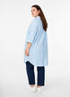 Long striped shirt with 3/4 sleeves, Light Blue, Model image number 2