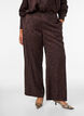 Loose trousers with paisley pattern and high waist, Brown, Model image number 2