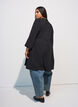 A-line dress with an empire line, Black, Model image number 2