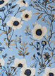 Short dress with floral print, Blue, Packshot image number 2