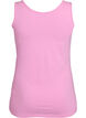 Solid color basic top in cotton, Pink, Packshot image number 1