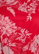 Long chiffon dress with floral print, Red Flower AOP, Packshot image number 2