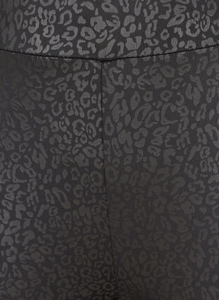 Bike shorts with tone-on-tone pattern, Black, Packshot image number 2