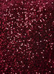 Short A-line sequin dress, Red, Packshot image number 2