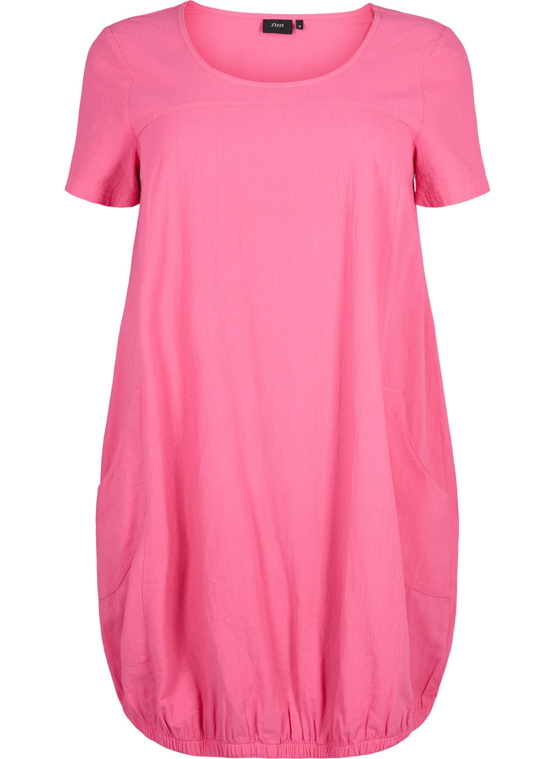 Short sleeve cotton dress