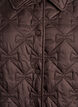 Lightly padded jacket with decorative quilting, Brown, Packshot image number 2