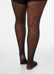 Push-up 25 denier tights with polka dot pattern, Black, Packshot image number 2