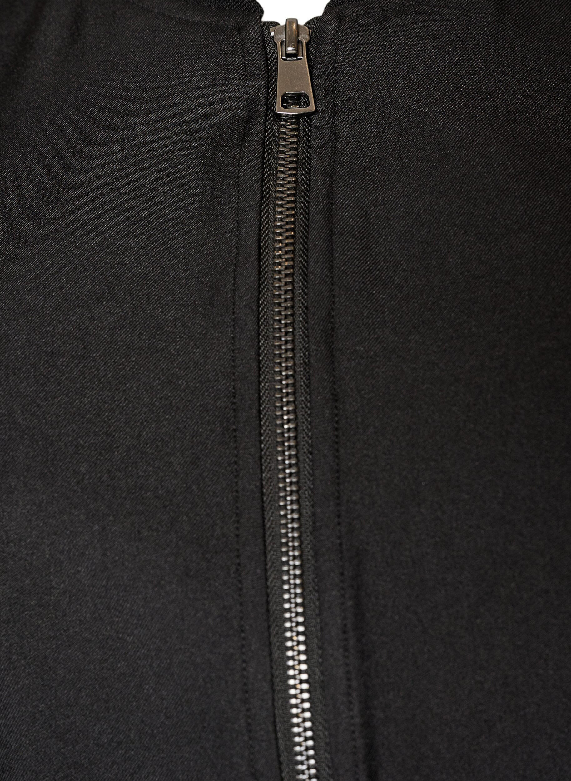 ZizzifashionLightweight jacket with a balloon silhouette, Black, Packshot image number 2