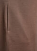 Short sleeve sweat dress in modal mix, Brown, Packshot image number 3