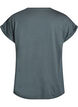 Short-sleeved t-shirt in a cotton blend, Green, Packshot image number 1