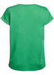 Short-sleeved t-shirt in a cotton blend, Green, Packshot image number 1