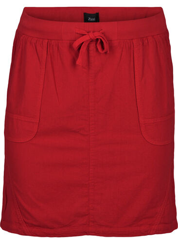 Skirt, Lipstick Red, Packshot image number 0