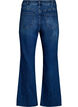 High-waisted bootcut jeans, Blue, Packshot image number 1