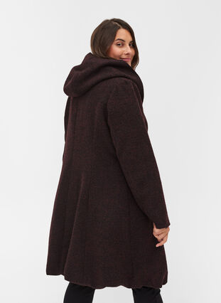 Long coat with wool, Port R. mlg, Model image number 2