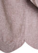 Shirt in linen and viscose with 3/4 sleeves, Brown, Packshot image number 3