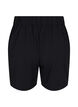 Shorts with pockets and loose fit, Black, Packshot image number 1