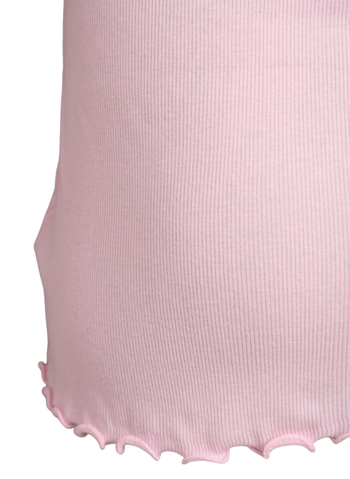 Top with lace trim, Rose, Packshot image number 3