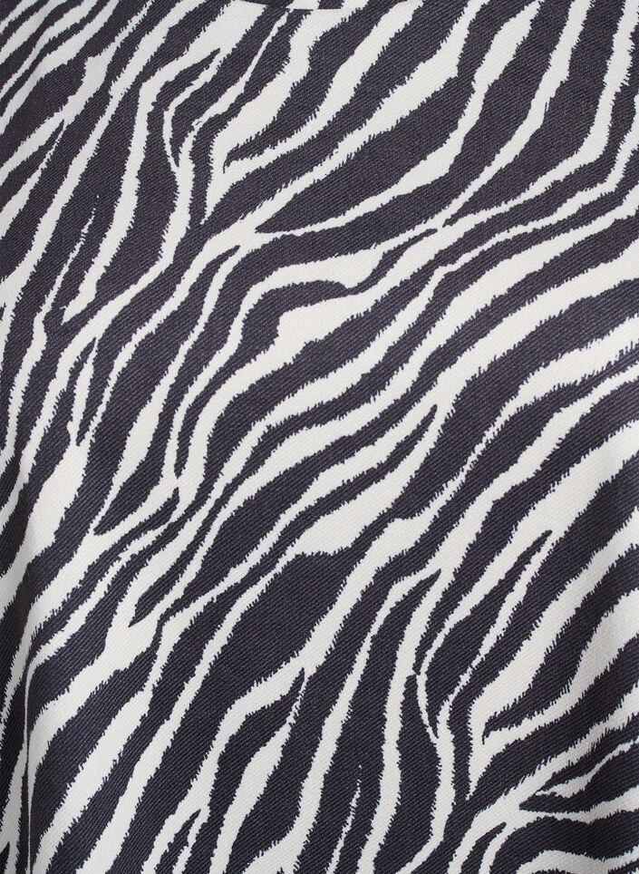 FLASH - Zebra print T-shirt, Black, Packshot image number 2