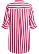 Short dress with collar and chest pocket, Pink, Packshot image number 1