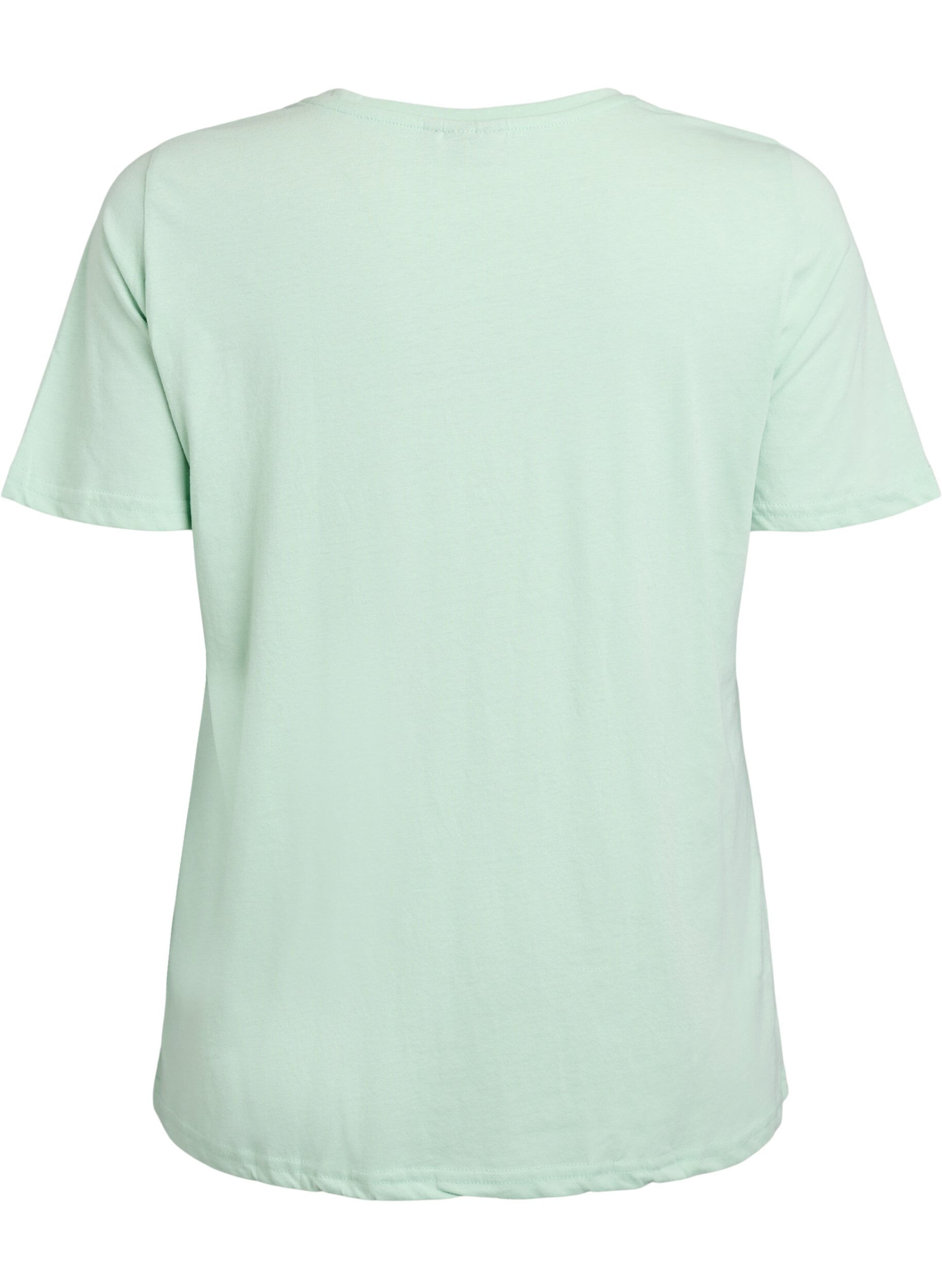 Zizzifashion FLASH - T-shirt with motif, Green, Packshot image number 1