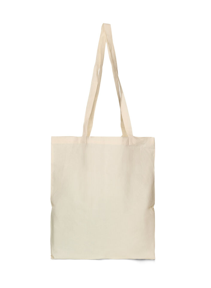 Tote bag with print, Green, Packshot image number 1