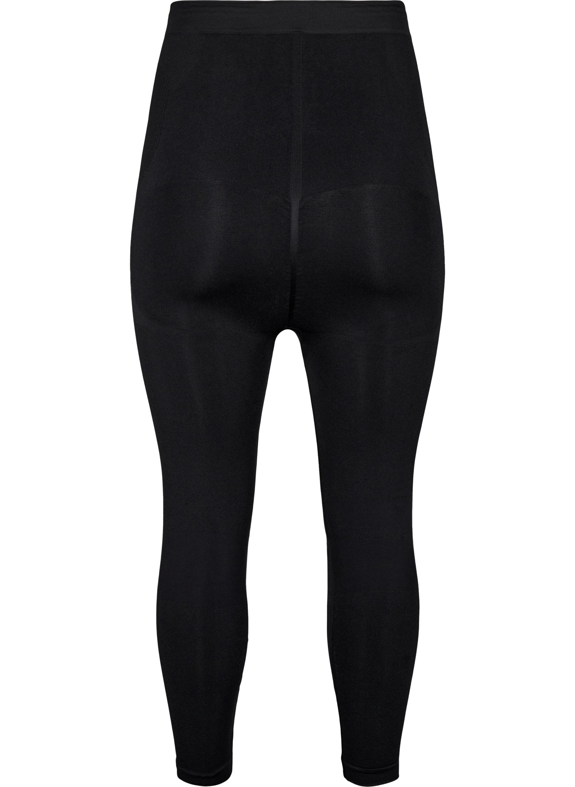 Zizzifashion Shapewear leggings with high waist, Black, Packshot image number 1