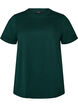 Basic cotton T-shirt with round neck, Green, Packshot image number 0