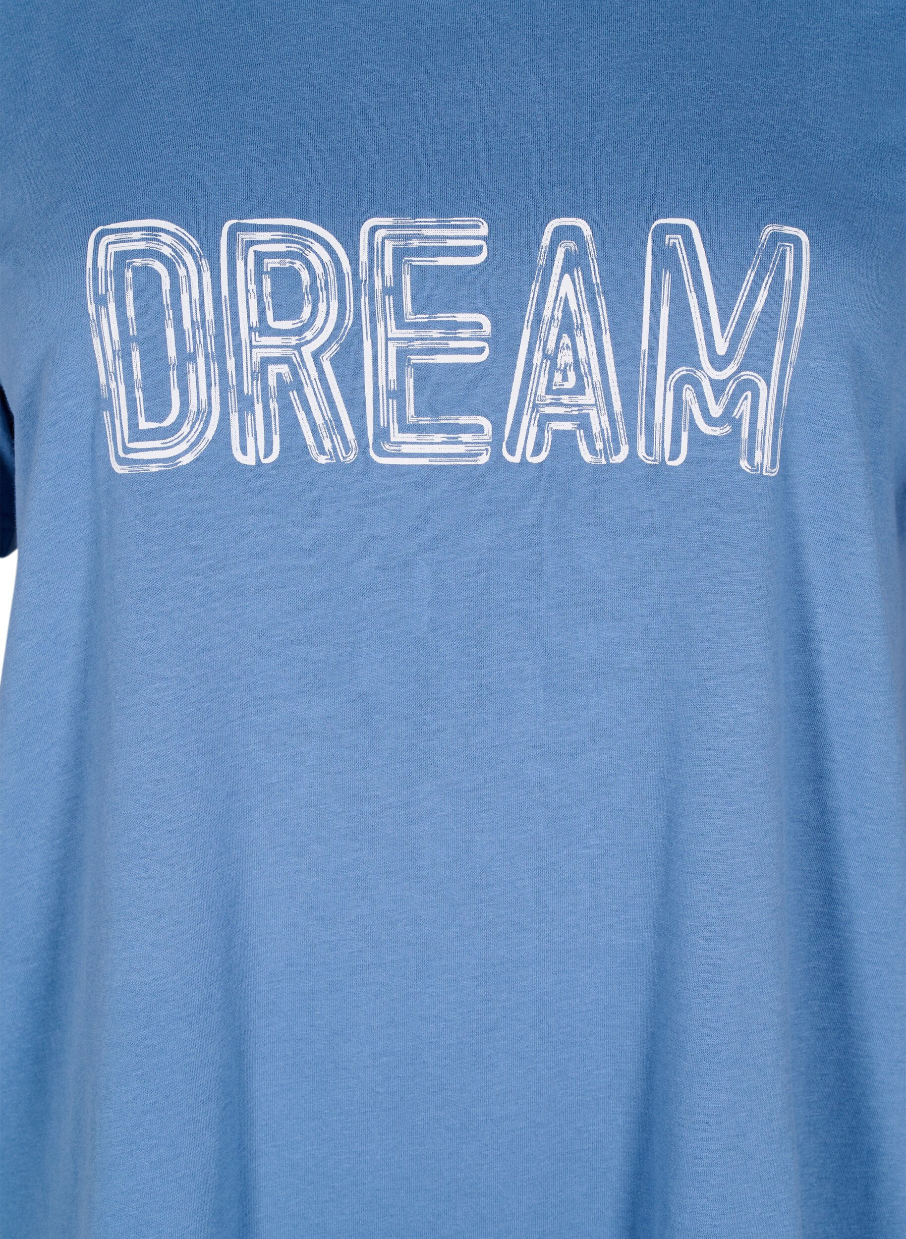 Zizzifashion FLASH - T-shirt with motif, Light Blue, Packshot image number 2