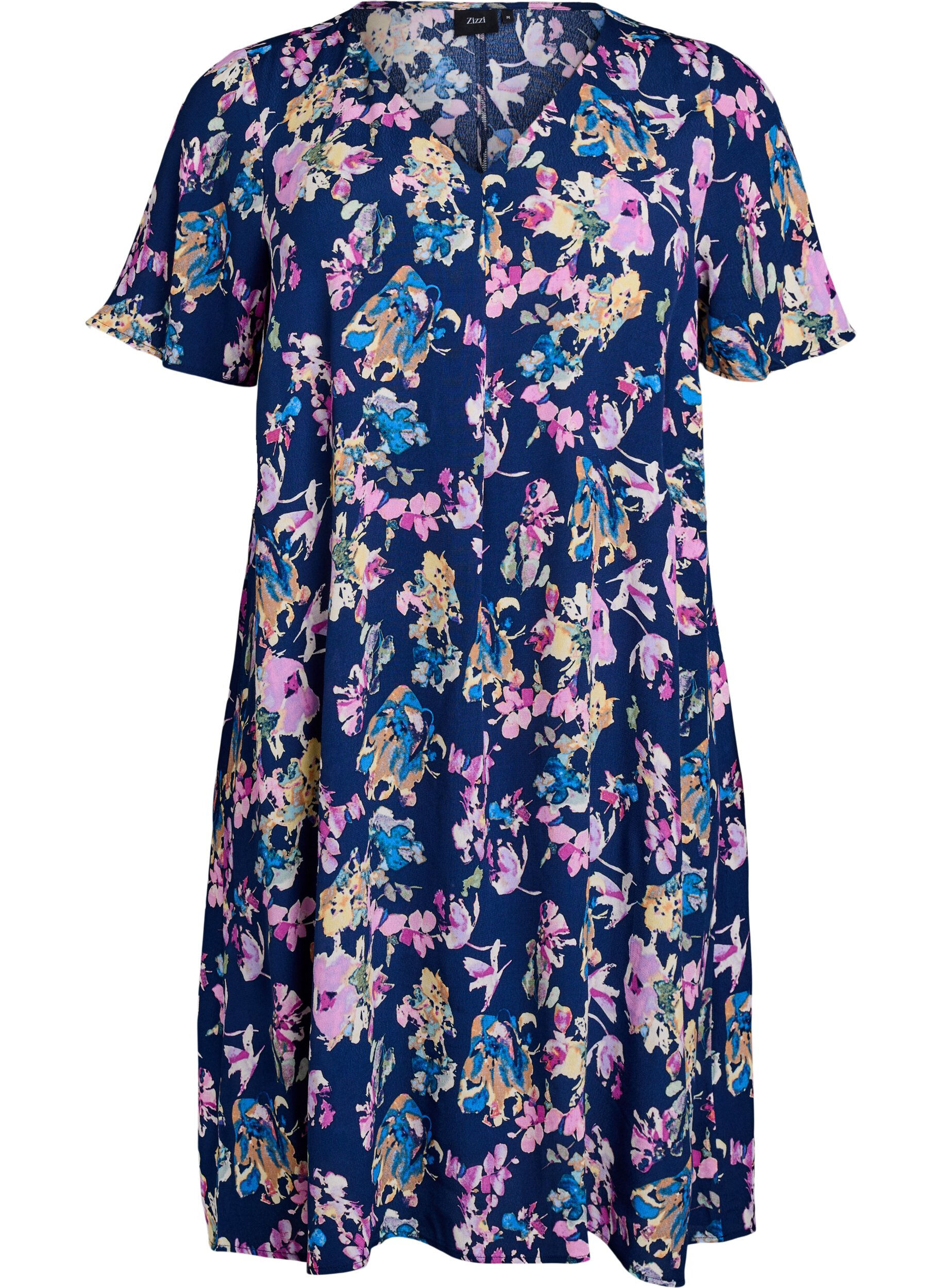 Viscose A-line dress