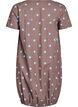 Short-sleeved cotton dress with print, Blue, Packshot image number 1