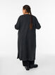 Long knit cardigan with pockets, Dark Grey, Model image number 1