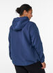 Lightweight jacket with a hood and zipper, Blue, Model image number 2
