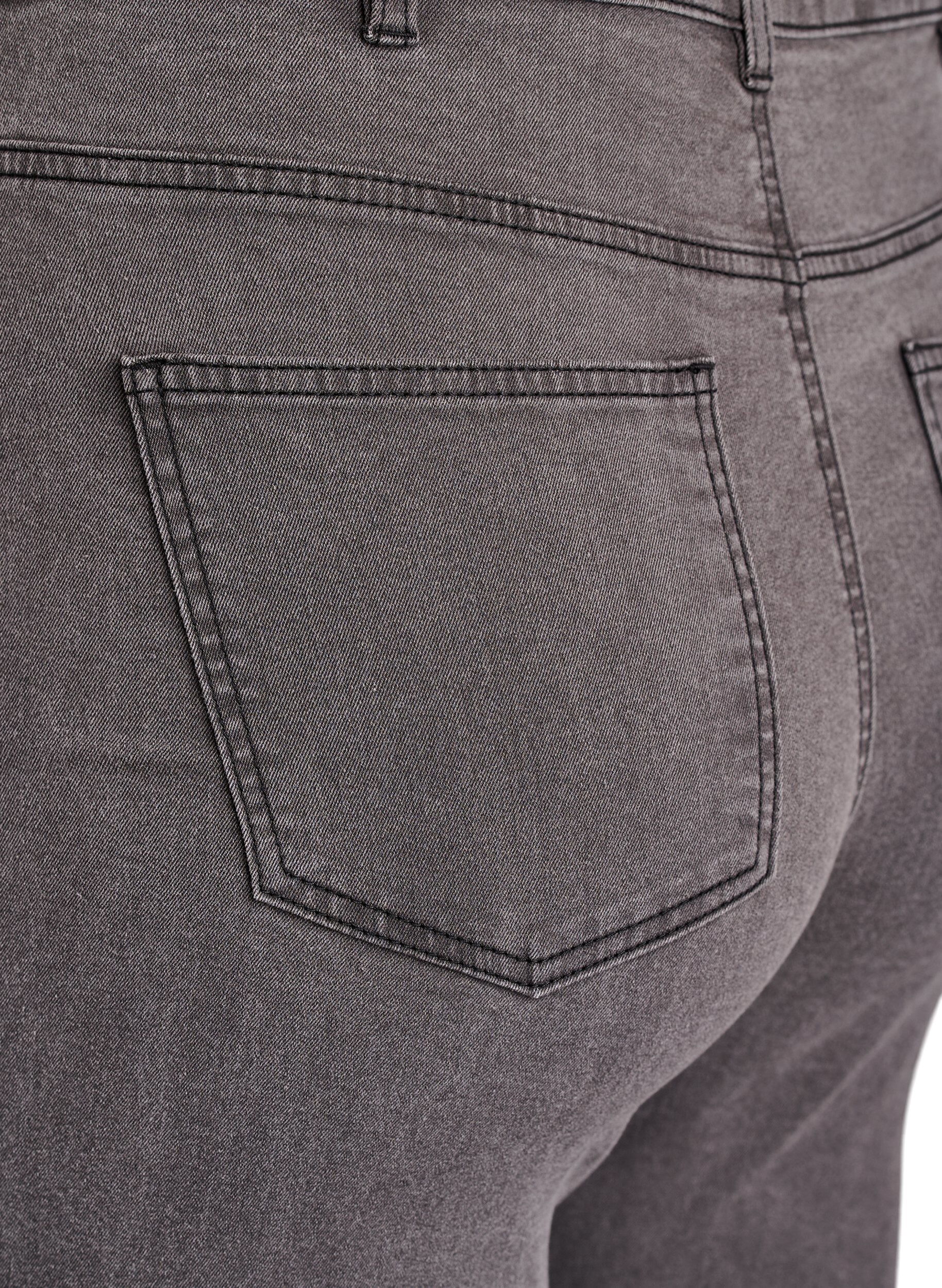 ZizzifashionAmy high-waisted super slim fit jeans, Grey, Packshot image number 3