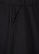 Skater skirt in viscose, Black, Packshot image number 3