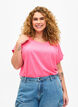 Neon colored cotton t-shirt, Pink, Model image number 0