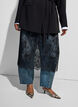 Lace wrap skirt with tie-fastening, Black, Model image number 0