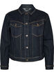 Classic denim jacket with contrast stitching, Blue, Packshot image number 0