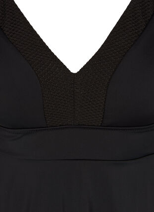 Swimsuit dress with adjustable straps , Black, Packshot image number 2