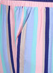 Loose viscose trousers with stripes, Blue, Packshot image number 2